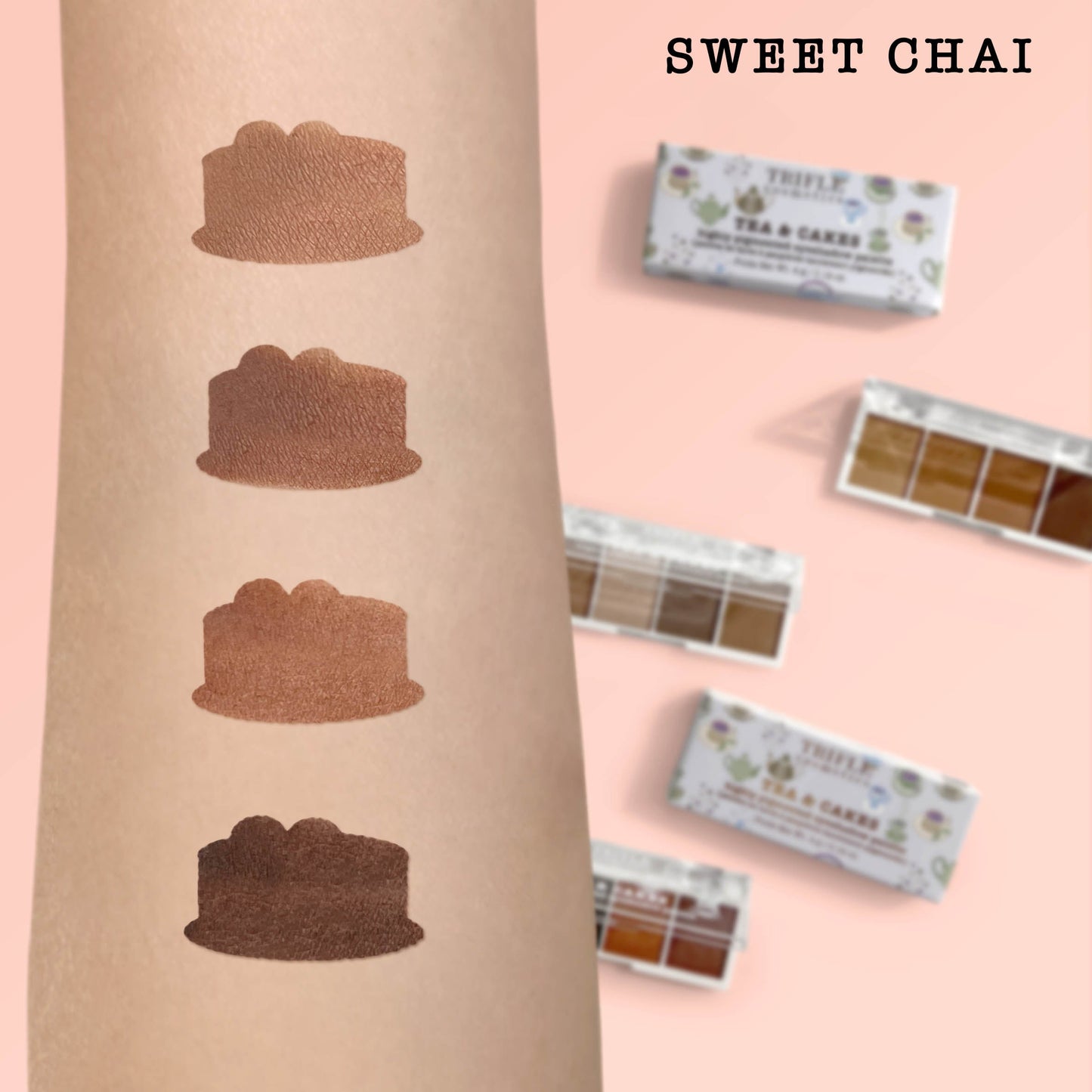 Tea & Cakes - Highly Pigmented Eyeshadow Palette